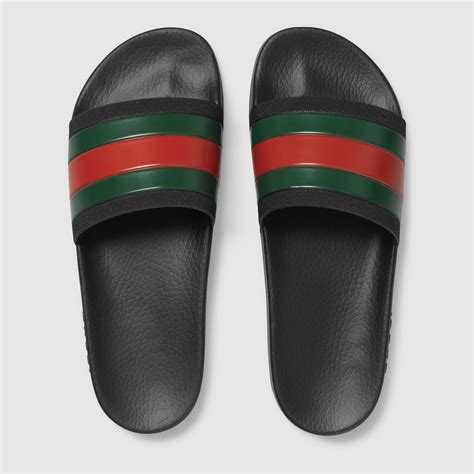 mens gucci slide sandals|affordable Gucci slides.